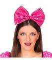 DIADEMA PAJARITA FUCSIA