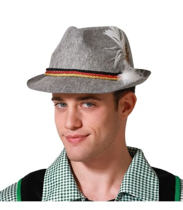 SOMBRERO TIROLES GRIS