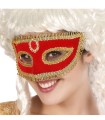 MASCARA VENECIANA ROJA