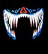 MASCARA DIENTES LUZ LED