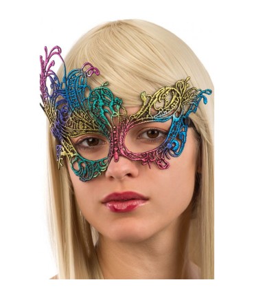 ANTIFAZ MULTICOLOR MACRAME