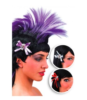 CLIPS METÁLICOS CON CALAVERA