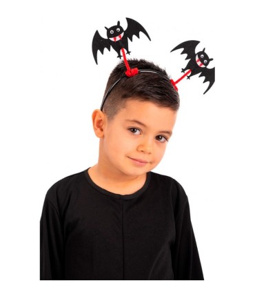 DIADEMA MURCIELAGOS FIELTRO