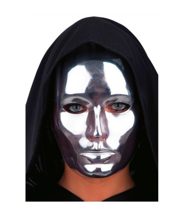 MASCARA ROSTRO METALIZADO