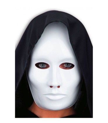MASCARA ROSTRO BLANCO GRANDE