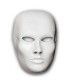 MASCARA ROSTRO BLANCO MEDIANO