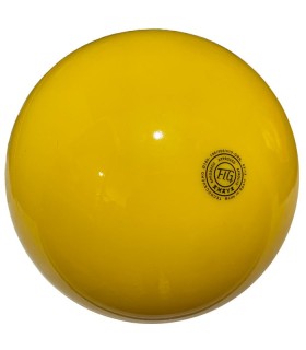 PELOTA RITMICA TECNO AMARILLA