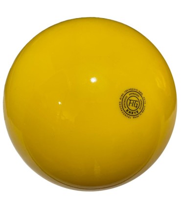 PELOTA RITMICA TECNO AMARILLA