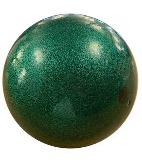 PELOTA RITMICA TECNO GLITTER VERDE