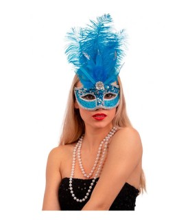 MASCARA TURQUESA PLASTICA