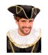 SOMBRERO TRICORNIO NEGRO