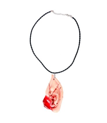 COLLAR OREJA SANGRIENTA