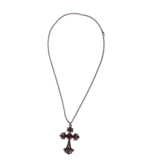 COLLAR CRUZ METALICA