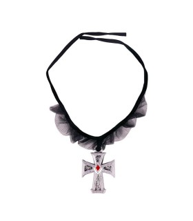 COLLAR CRUZ GOTICA