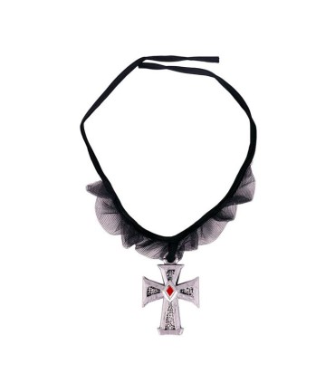 COLLAR CRUZ GOTICA