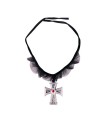 COLLAR CRUZ GOTICA