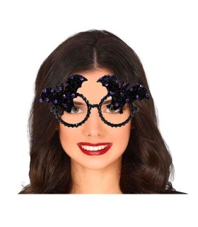 GAFAS GORROS MURCIÉLAGOS CON BRILLANTES