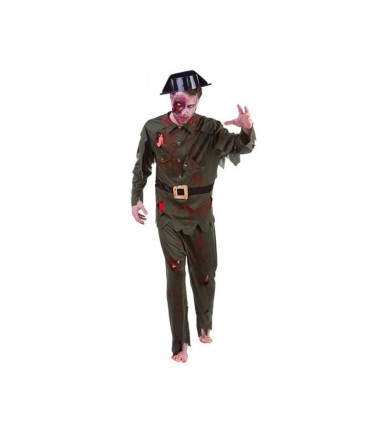 DISFRAZ GUARDIA CIVIL ZOMBIE AD