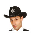 SOMBRERO SHERIFF FIELTRO NEGRO