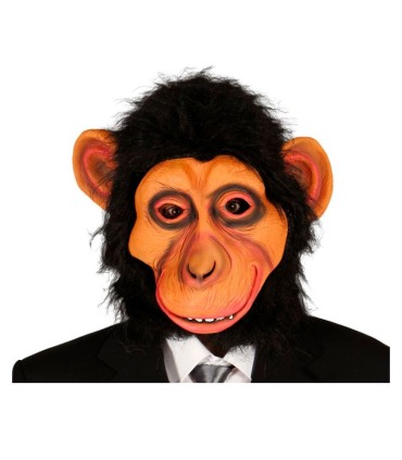 CARETA CHIMPANCE CON PELO