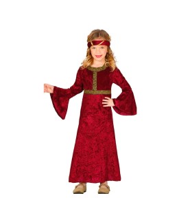 DAMA MEDIEVAL INFANTIL TALLA 5*6 AÑOS