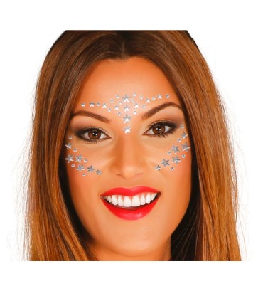 JOYAS FACIALES ADHESIVAS ESTRELLAS