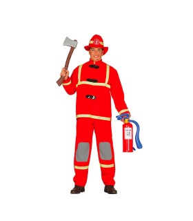 DISFRAZ BOMBERO AD M