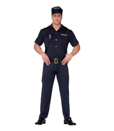 DISFRAZ AGENTE POLICIA AD