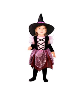 DISFRAZ BRUJITA MORADA INF