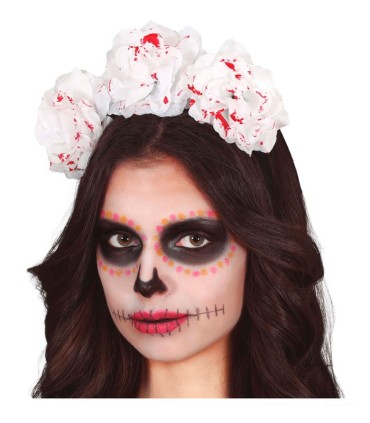 DIADEMA FLORES C/SANGRE