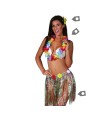 CONJUNTO HAWAIANO MULTICOLOR (3 PIEZAS)