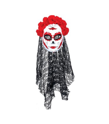 MASCARA CATRINA C/VELO
