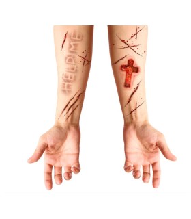 TATUAJES ADHES HERIDAS POSEIDAS