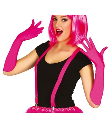 TIRANTES FUSCIA NEON