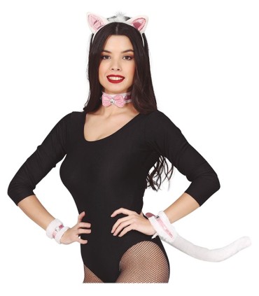 SET GATITA BLANCA 5 PCS