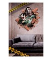ADHESIVO PARED ZOMBIE