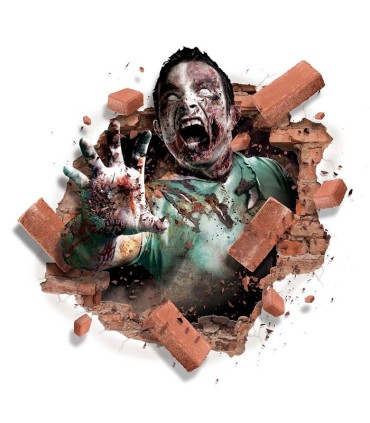 ADHESIVO PARED ZOMBIE