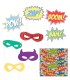 PHOTOCALL 9 PCS HEROE CON FONDO 75 X 75 CMS