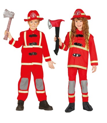 DISFRAZ BOMBERO INFANTIL