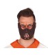 MEDIA MASCARA ASESINO PVC