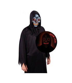 MASCARA SKULL LUZ