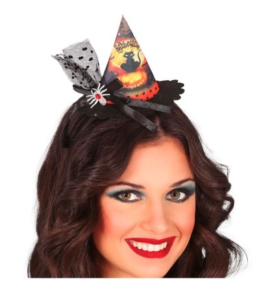 DIADEMA MINI HAT BRUJA