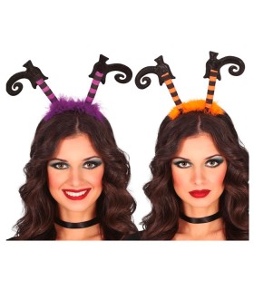 DIADEMA PIERNAS DE BRUJA SURTIDAS