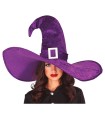 GORRO BRUJA LILA EXTRA GRANDE