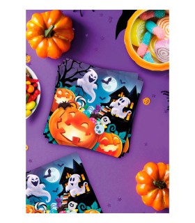 BOLSA 12 SERVILLETAS CALABAZAS