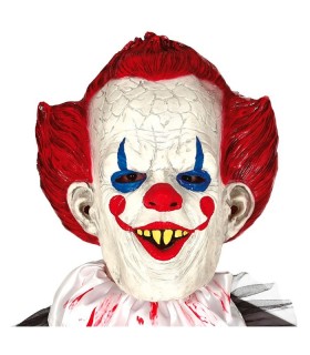 MASCARA PAYASO SINIESTRO LATEX