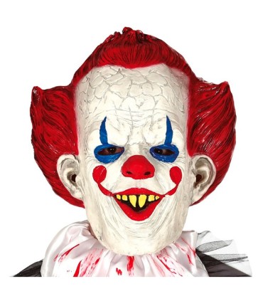 MASCARA PAYASO SINIESTRO LATEX