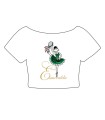 CAMISETA CANCON ESMERALDA BLANC
