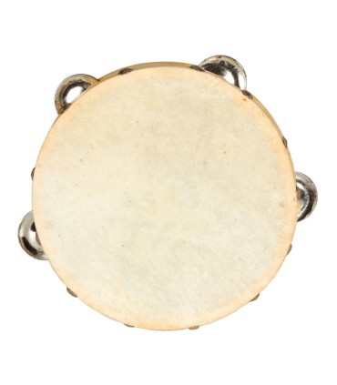PANDERETA PIEL 17CM