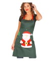 DELANTAL DECORADO VERDE 85CM